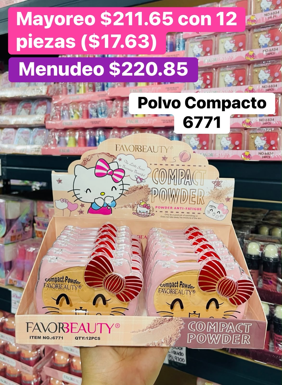 POLVO COMPACTO 6771 B/12