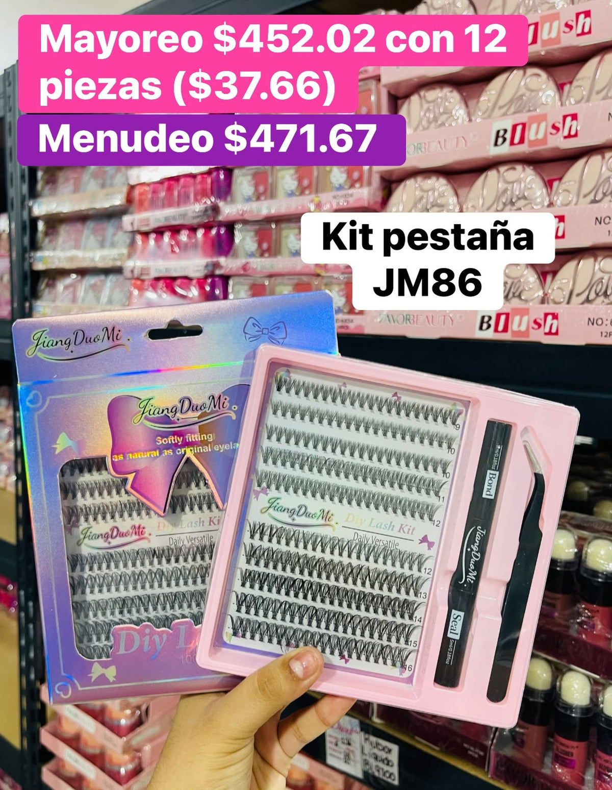 KIT PESTAÑA B/12