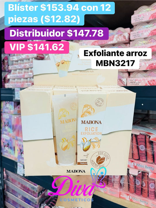 EXFOLIANTE ARROZ MBN3217 B/12