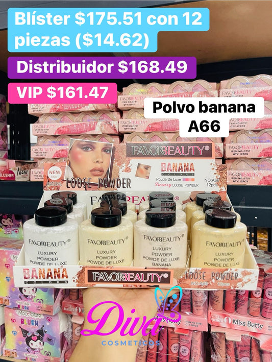 POLVO BANANA A66 B/12