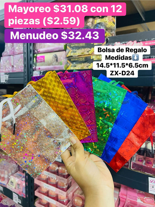 BOLSA REGALO ZX-D24 B/12