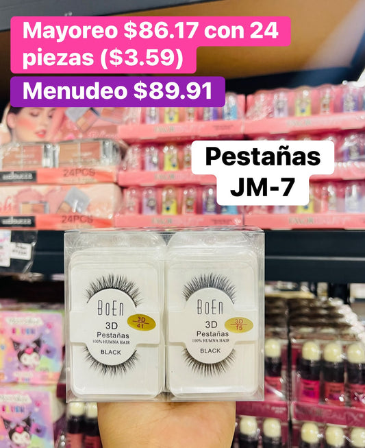 PESTAÑAS JM-7 B/24