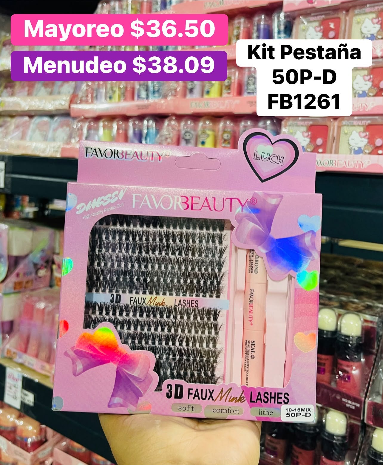 KIT PESTAÑA FB1261