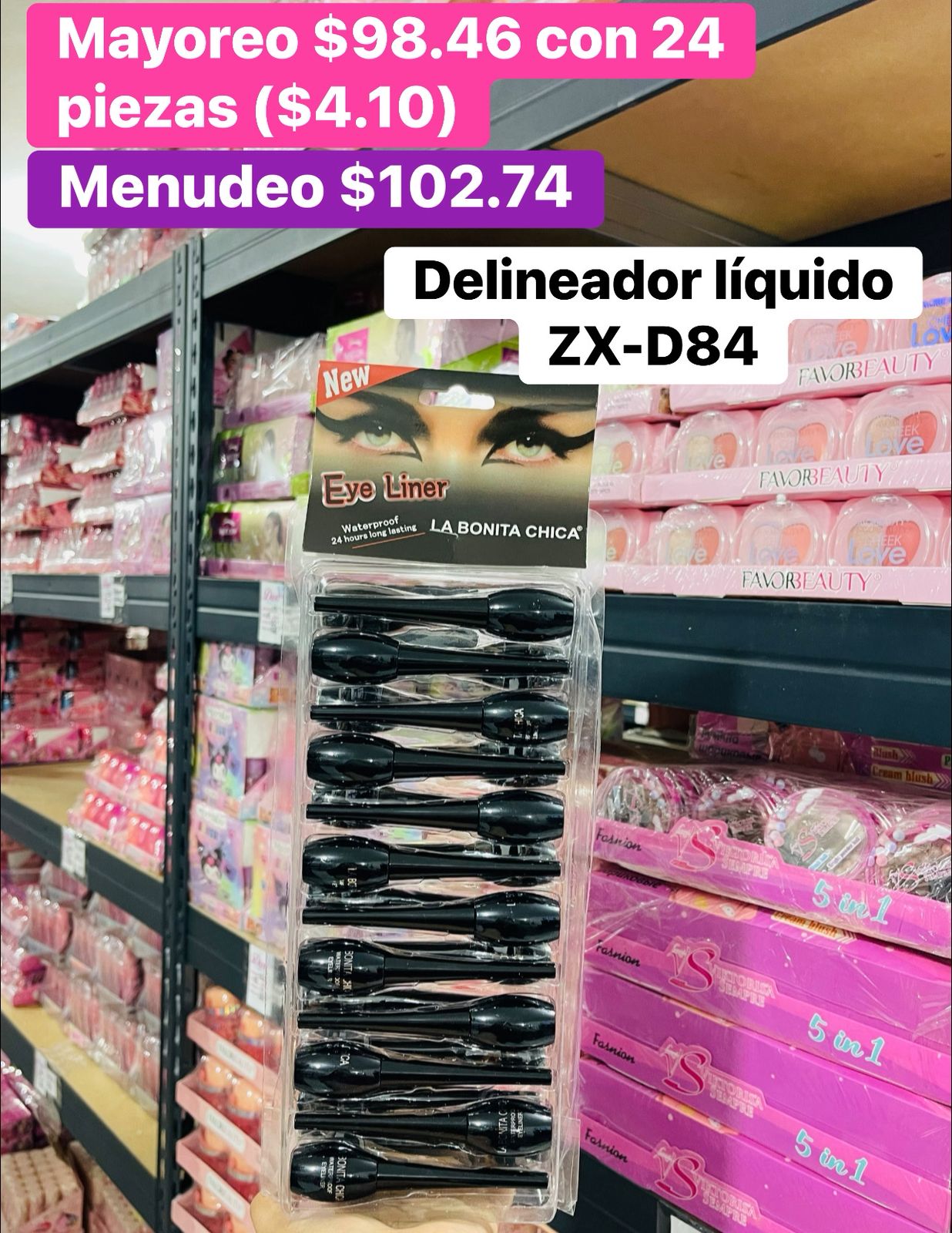 DELINEADOR ZX-D84 B/24