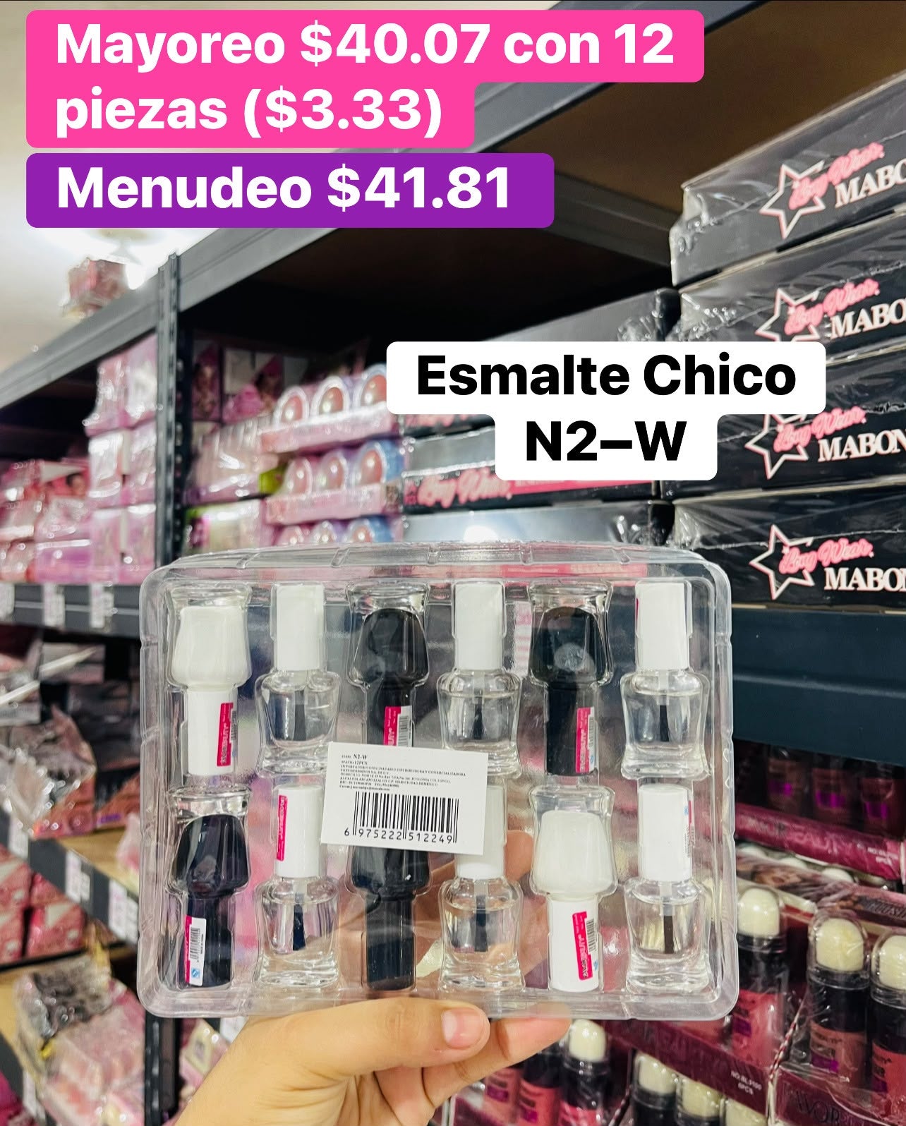 ESMALTE N2-W B/12