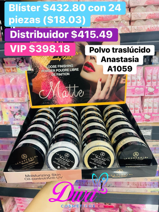 POLVO TRASLUCIDO ANASTASIA A1059 B/24