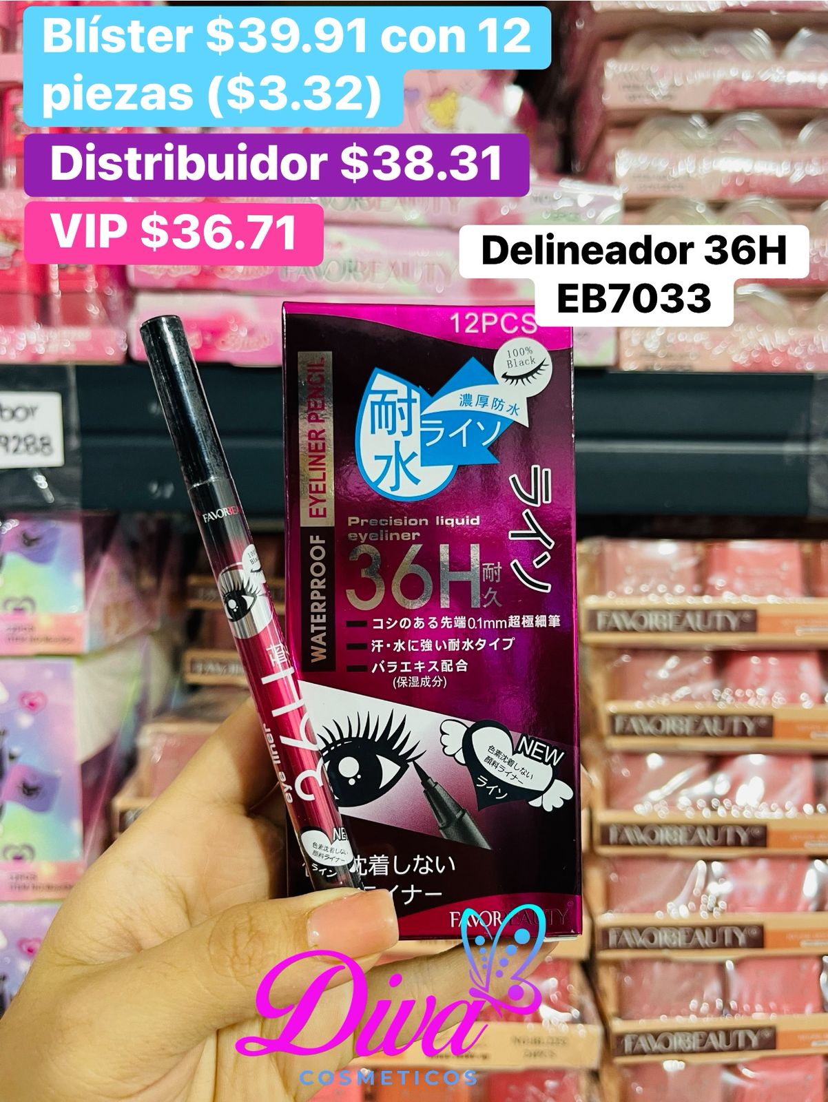 DELINEADOR EB7033 B/12