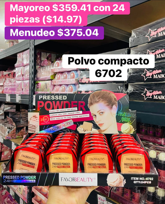 POLVO COMPACTO 6702 B/24