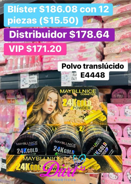 POLVO TRASLUCIDO E4448 B/12