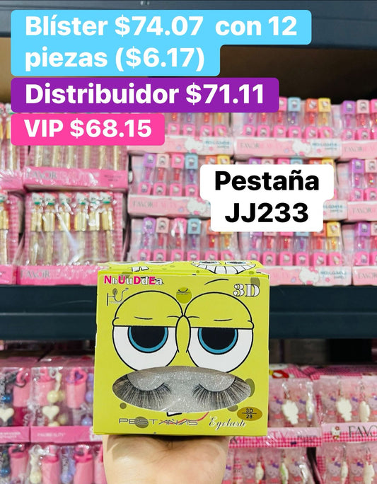 PESTAÑA JJ233 B/12