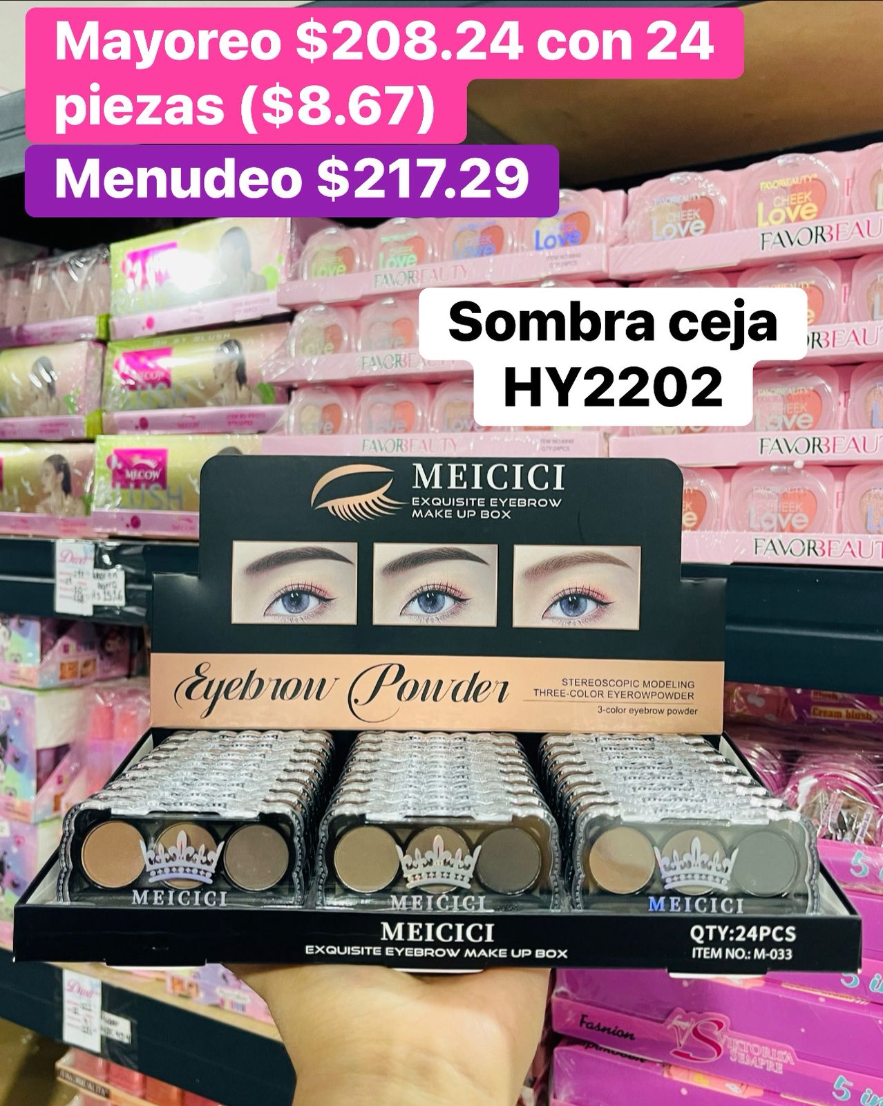 SOMBRA CEJA HY2202 B/24