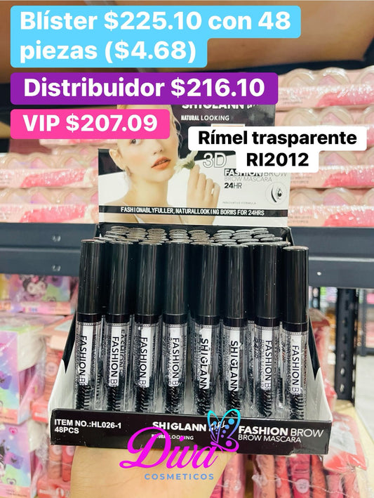 RIMEL TRANSPARENTE RI2012 B/48