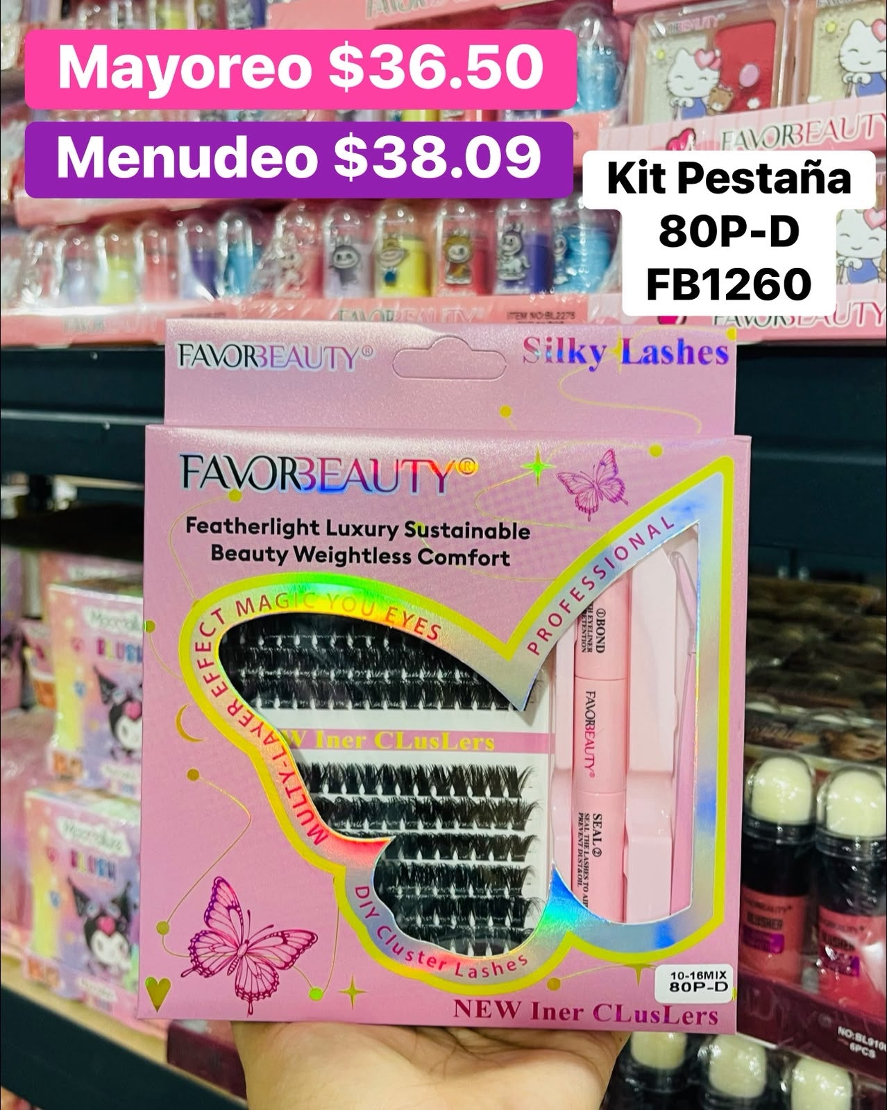 KIT PESTAÑA FB1260