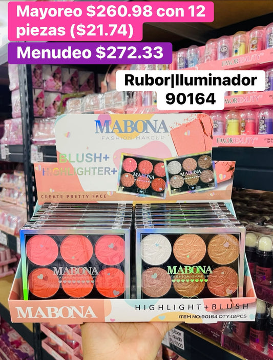 RUBOR/ILUMINADOR 90164 B/12