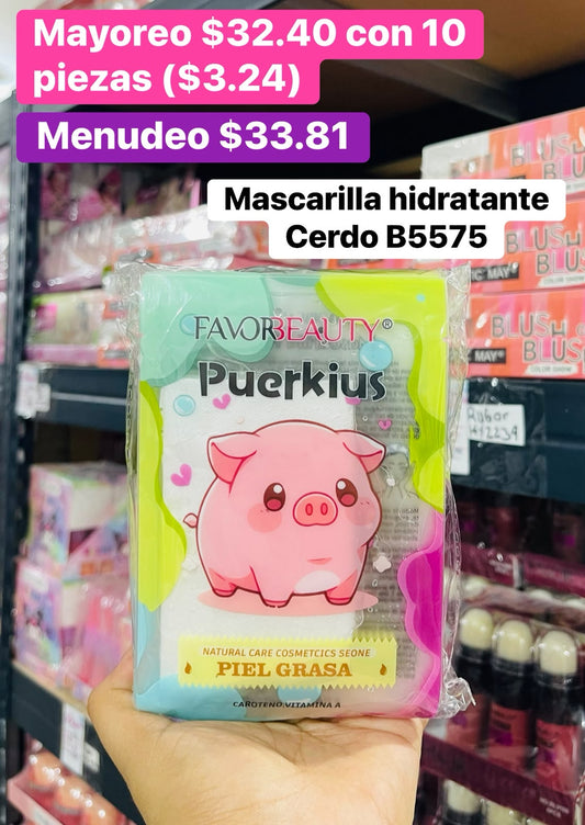 MASCARILLA CERDO B5575 B/10