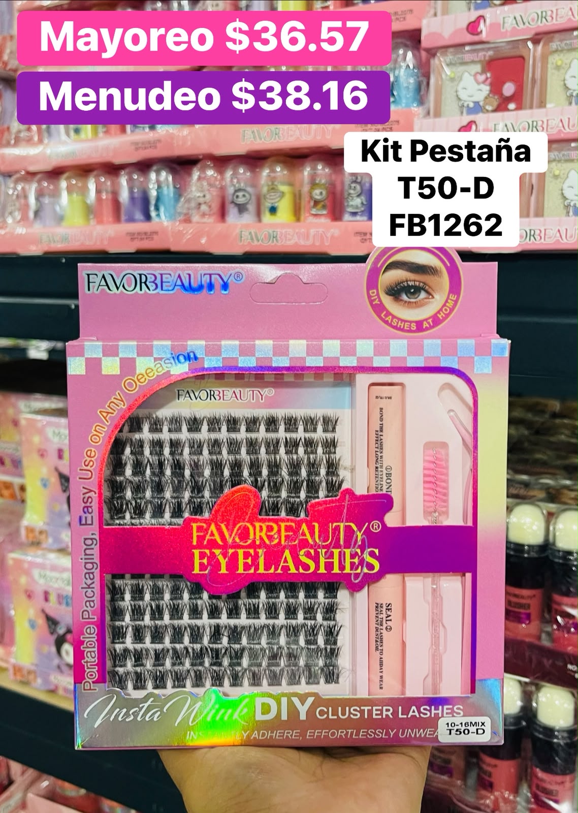 KIT PESTAÑA FB1262