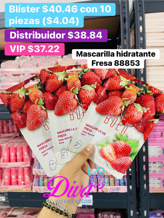 MASCARILLA 88853 FRESA B/10
