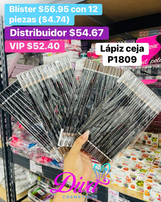 LAPIZ CEJA SANIYE P1809 B/12