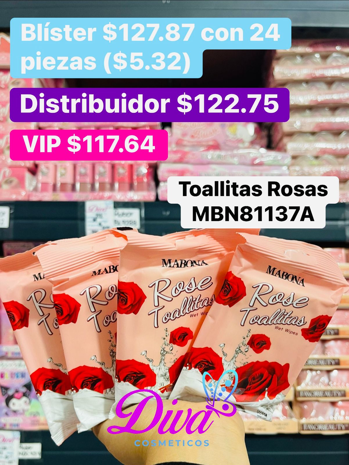 TOALLITAS DESMAQUILLANTES MBN81137A B/24