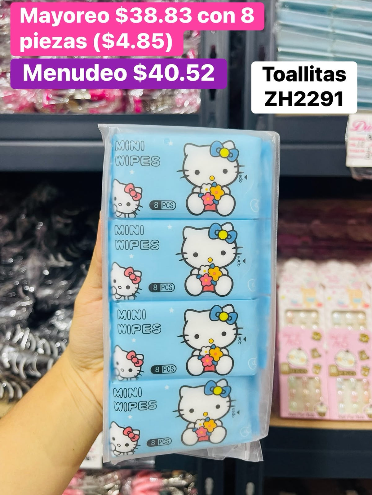 TOALLITA DESMAQUILLANTE ZH2291 B/8