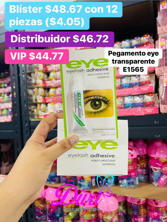 PEGAMENTO EYE TRANSPARENTE E1565 B/12