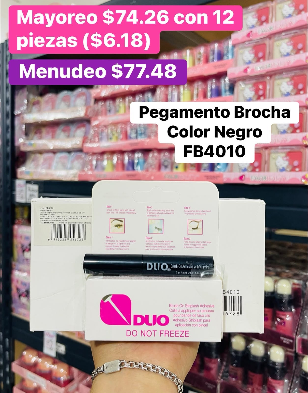 PEGAMENTO BROCHA DUO B/12