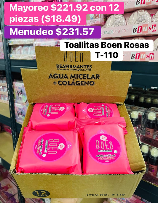 TOALLITAS DESMAQUILLANTES T-110 B/12