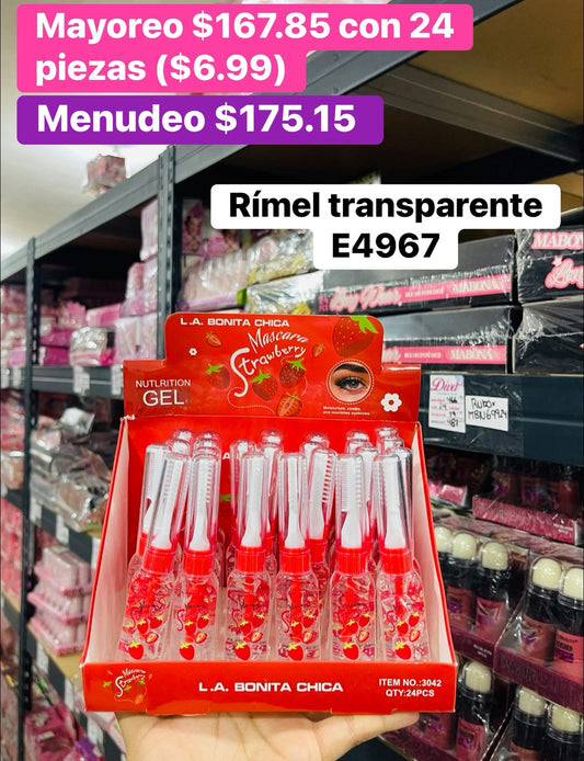 RIMEL TRANSPARENTE E4967 B/24