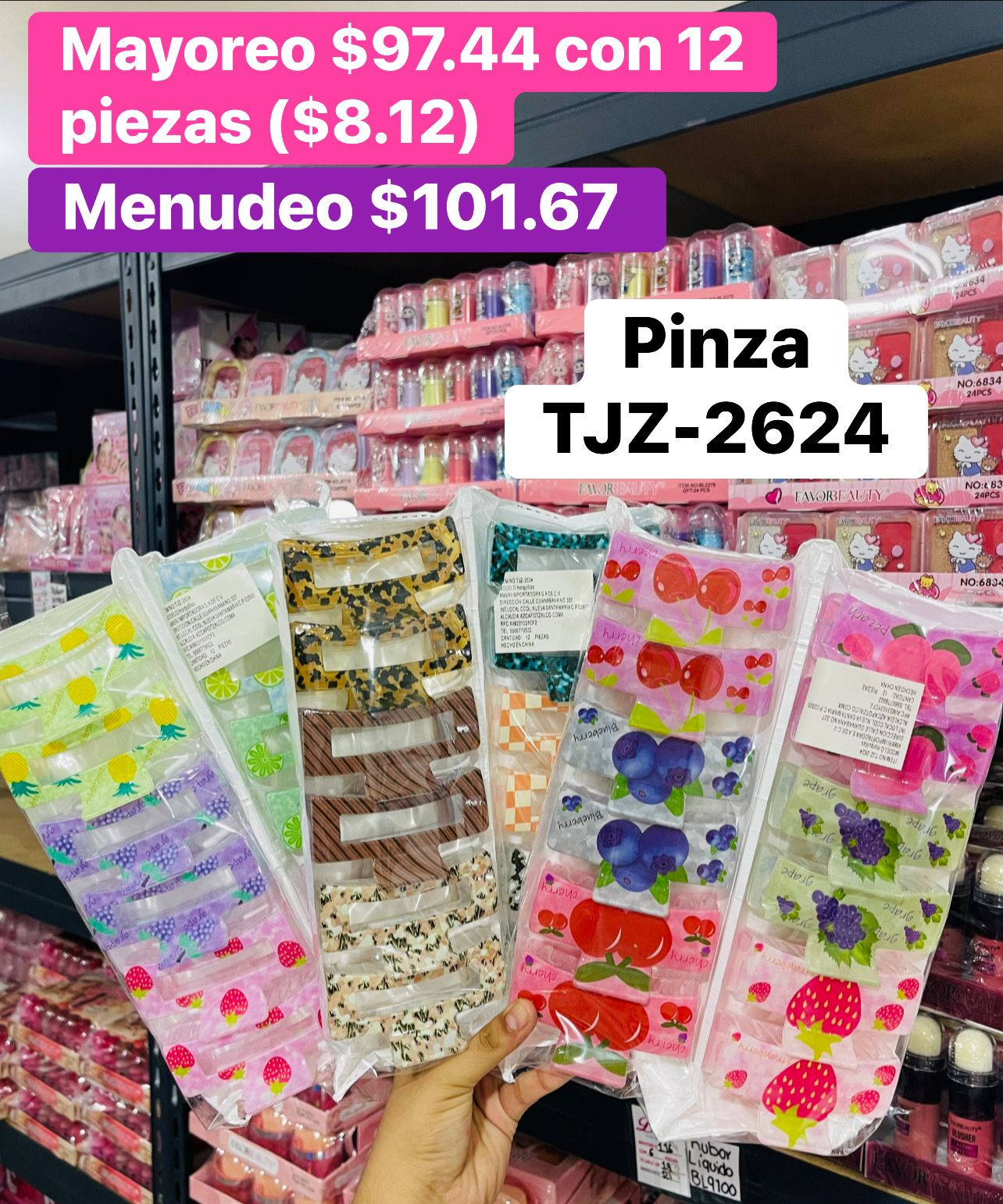 PINZA TJZ-2624 B/12